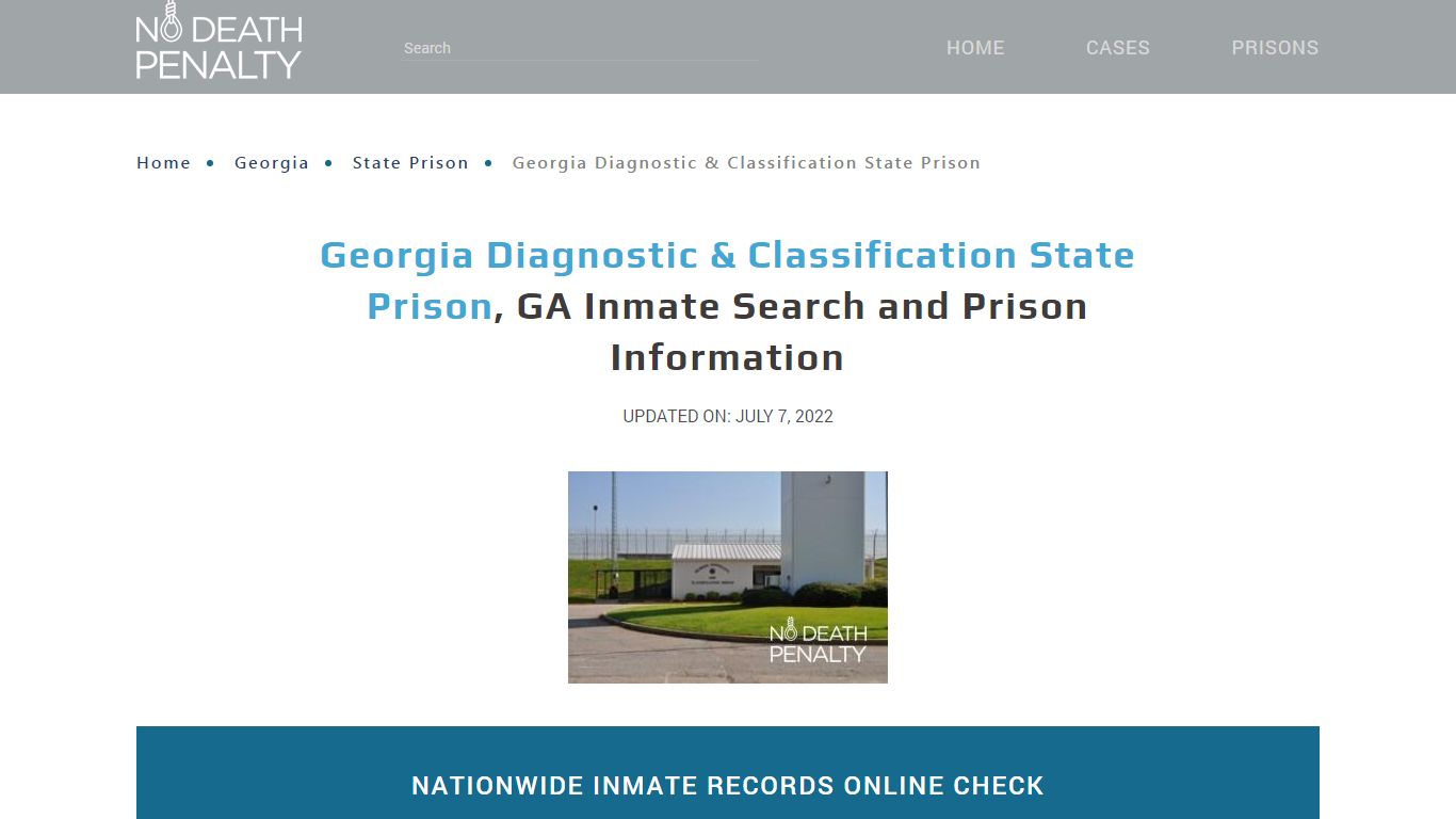 Georgia Diagnostic & Classification State Prison, GA ...